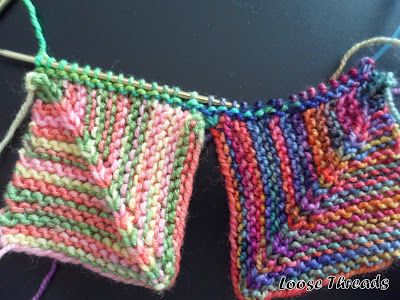 Knit Mitered Square Blanket Click here for my revision to this blanket. It will show...
