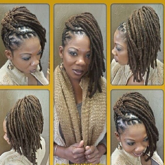 100 Unconventional dredlock styles. Who rocked it? Who sucked at it? | Nekita ink Dreadlock Styles, Dreads Styles, Braid Styles, Loc Styles, Sisterlocks Styles, Dreadlock Hairstyles, African Hairstyles, Kid Hairstyles, Loc Updo