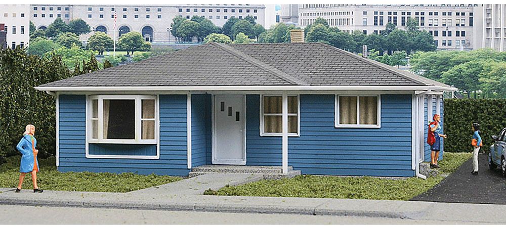 3774 Walthers Cornerstone Brick Cape Cod House HO Scale