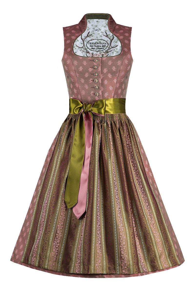 Midi Dirndl Klara in Rosa von Krüger Dirndl