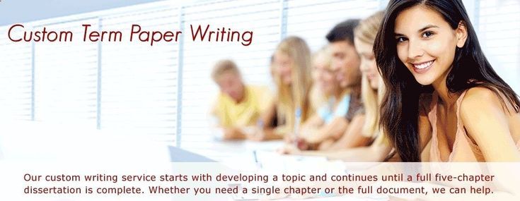Best custom written term papers