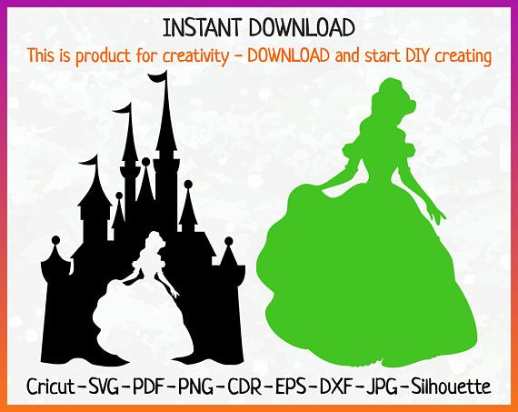 This item is unavailable | Etsy | Castle silhouette, Belle ...