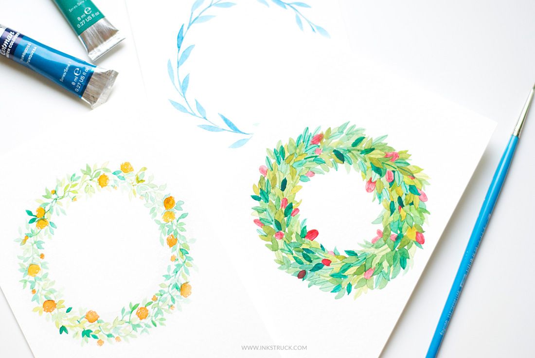 Easy Watercolor Flower Easy Watercolor Mail Art Sketch Book