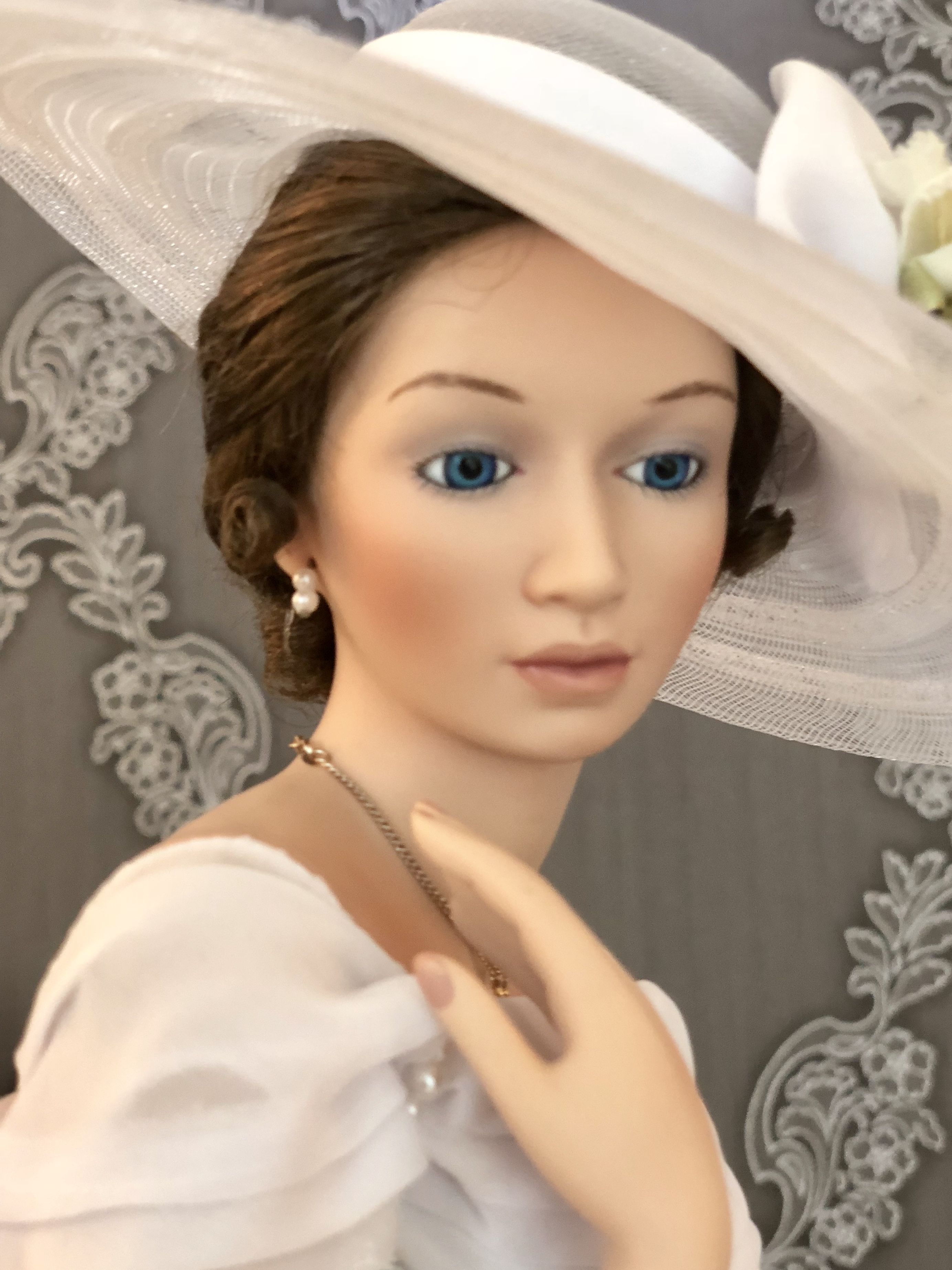 JOYOUS WEDDING BELLS Porcelain Bride Doll Titus Tomescu The Ashton joyous-wedding-bells-porcelain-bride-doll-titus-tomescu-the-ashton