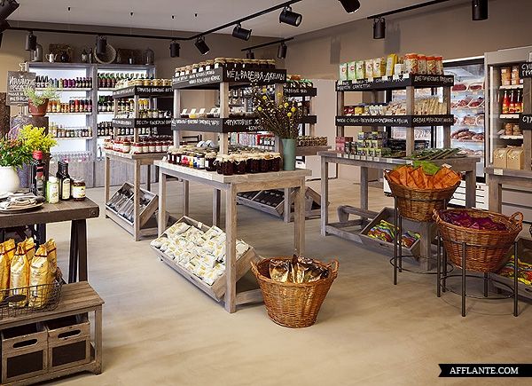 Eco Supermarket Ambar In Moscow Nadya Zotova Afflante Com Diseno De Supermercado Tiendas Ecologicas Tiendas De Comida