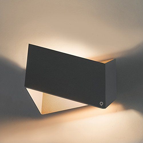 QAZQA Design / Modern / Wandleuchte Fold grau mit kupfer - wohnzimmer modern grau QAZQA Design / Modern / Wandleuchte Fold grau mit kupfer - wohnzimmer modern grau