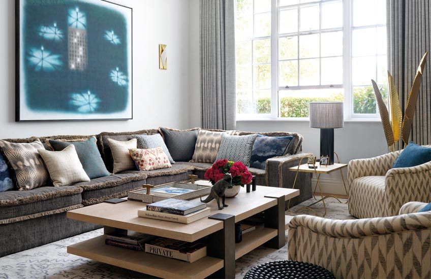Lovely Sconce And Gorgeous Fringe On Sofa 1 From Access