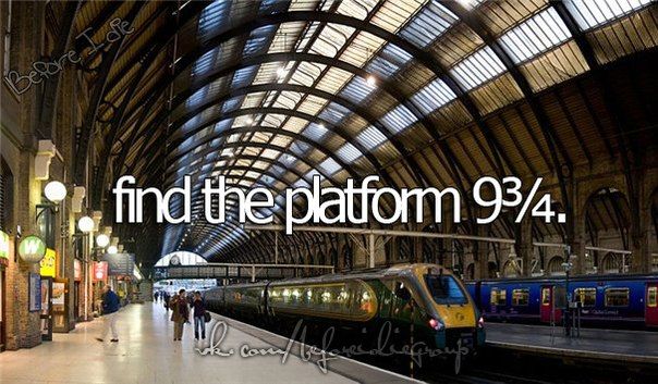Found the platform 9¾ and took pictures! done! Kings cross station Found the platform 9¾ and took pictures! done! Kings cross station