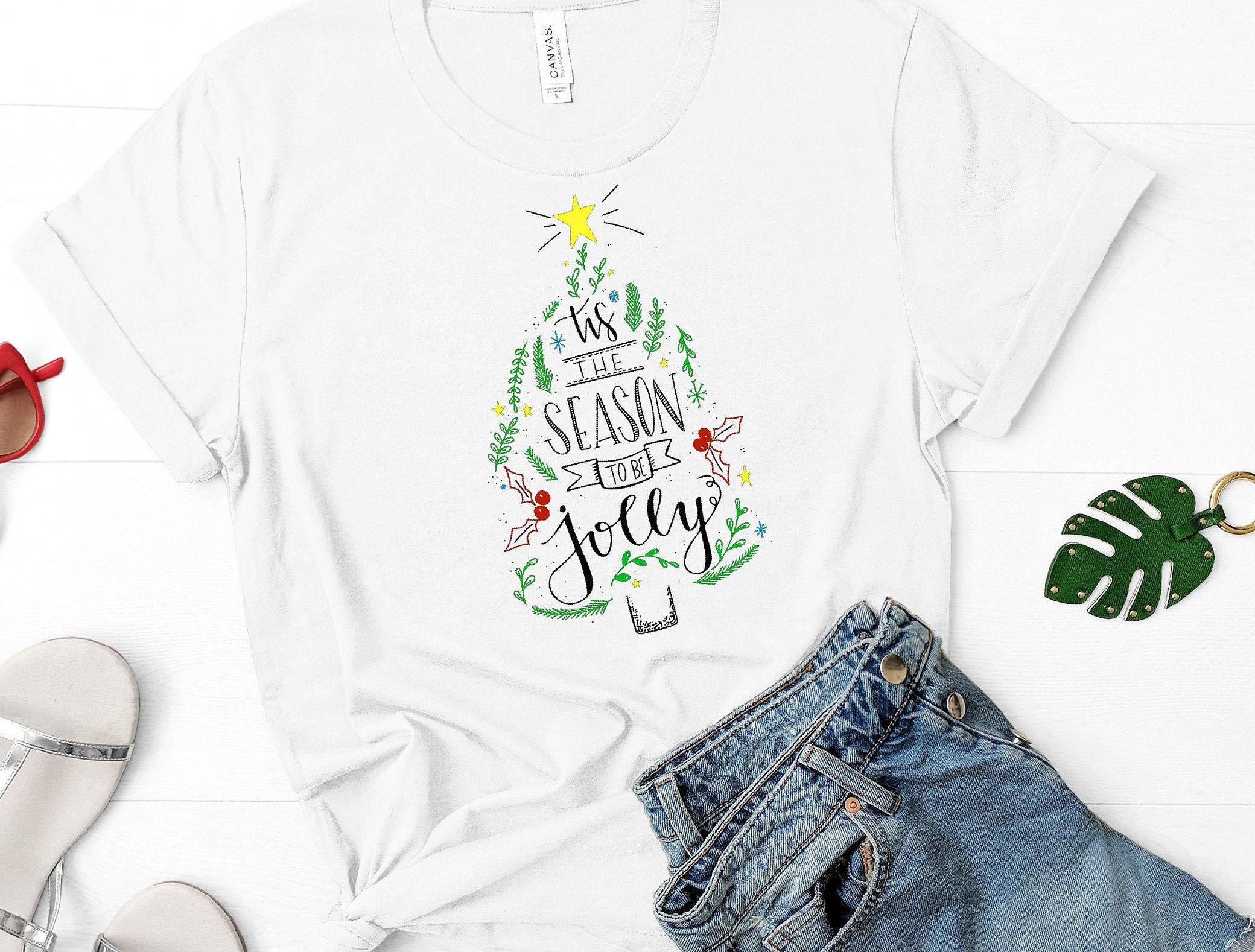 Download Tis the Season SVG File For Cricut Kids Illustration Vector Winter Festive Snow Holiday December ...