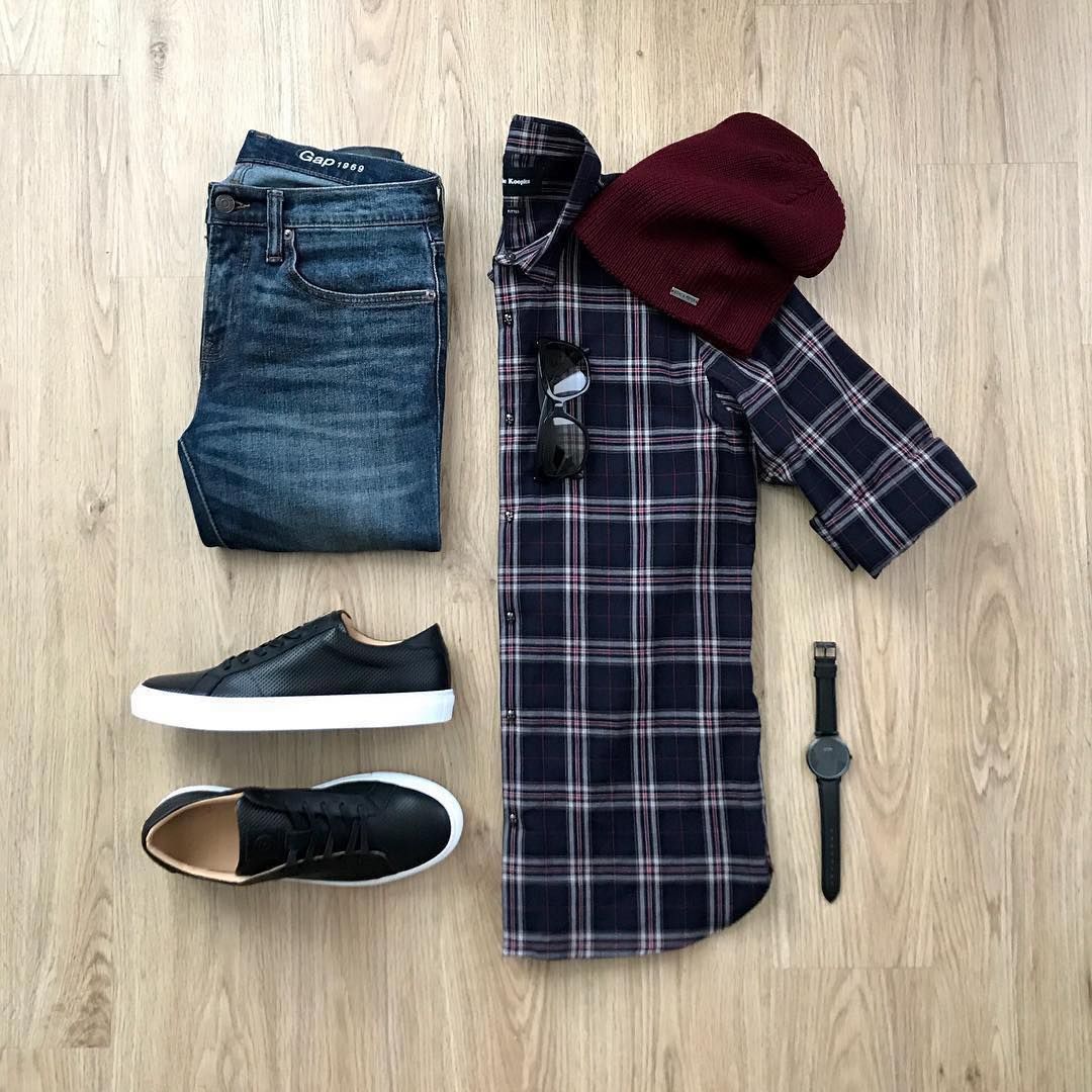 Menslifestyle247 Outfit Ideas on Instagram: “Casual Outfit Grid