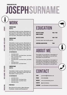creative cv templates google search creative cv template interesting resume layouts