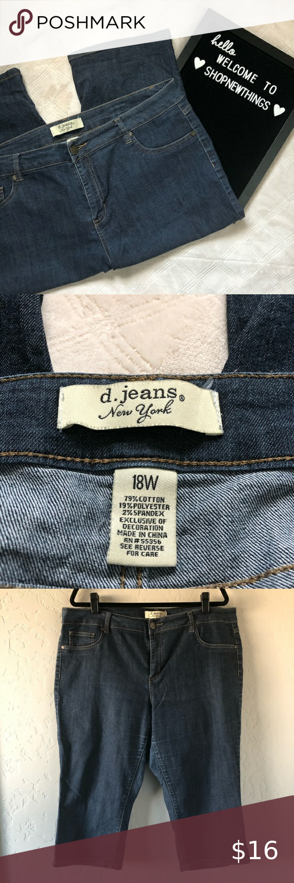 d jeans plus size capris