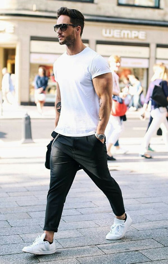 5 Coolest White Tshirt Outfit Ideas For Men LIFESTYLE BY PS Mens