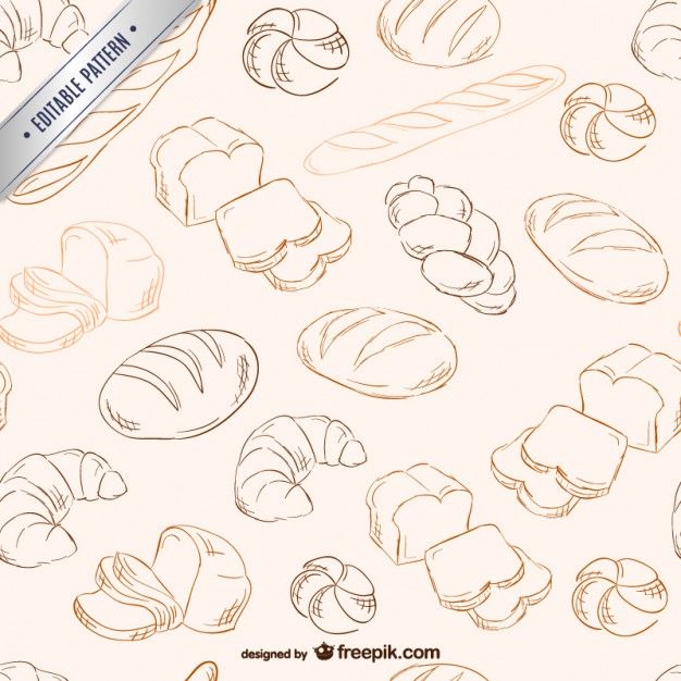 Хлеб строчит картину Бесплатные векторы Pudding Desserts Recipes, Banana Pudding Desserts, Baking Drawing, Food Drawing, Bread Machine Recipes Healthy, Bread Pudding Easy, Bullet Journal Mood Tracker Ideas, Bread Packaging, Sugar Bread