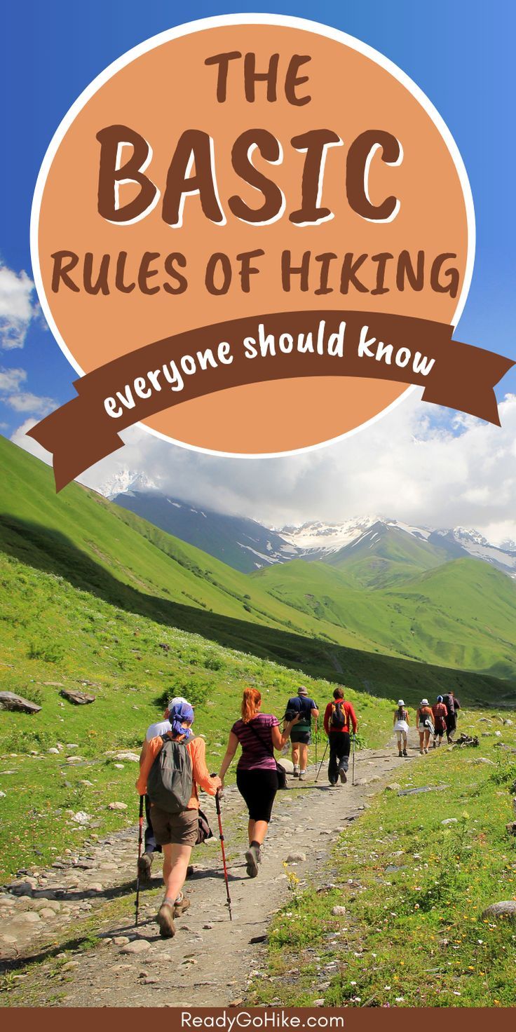 Trail Etiquette: The Basic Rules of Hiking