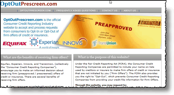 prescreen credit offers prescreen credit offers