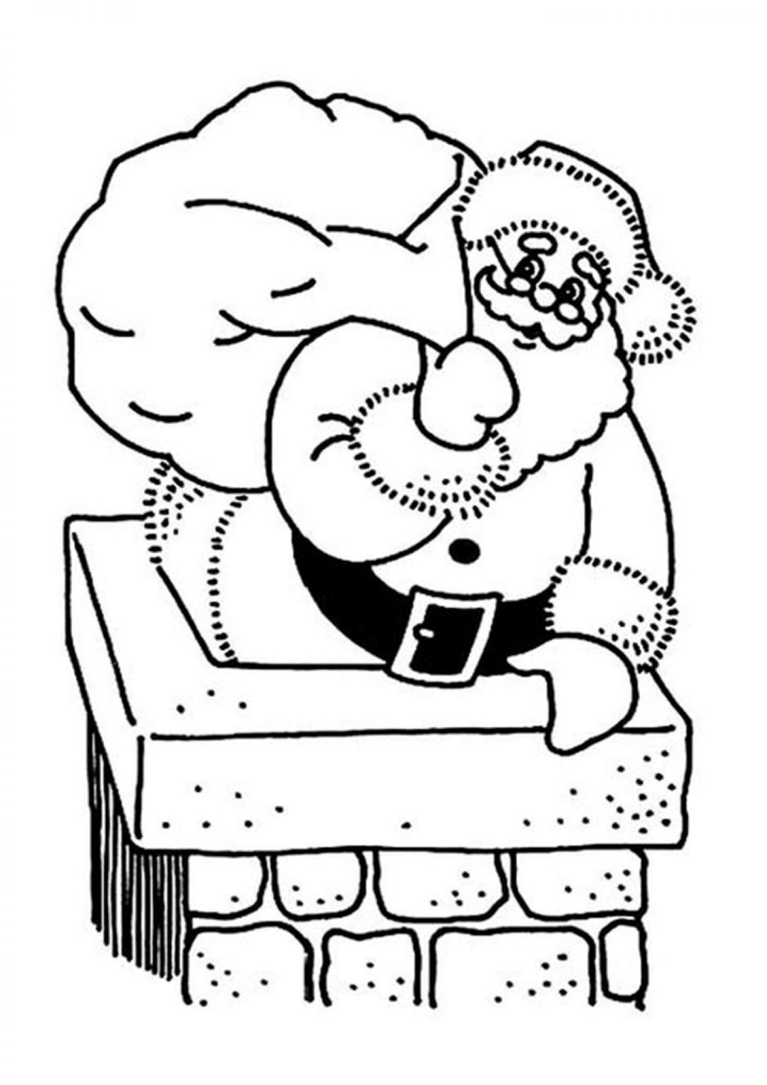 Free Printable Santa Coloring Pages For Kids Santa coloring pages