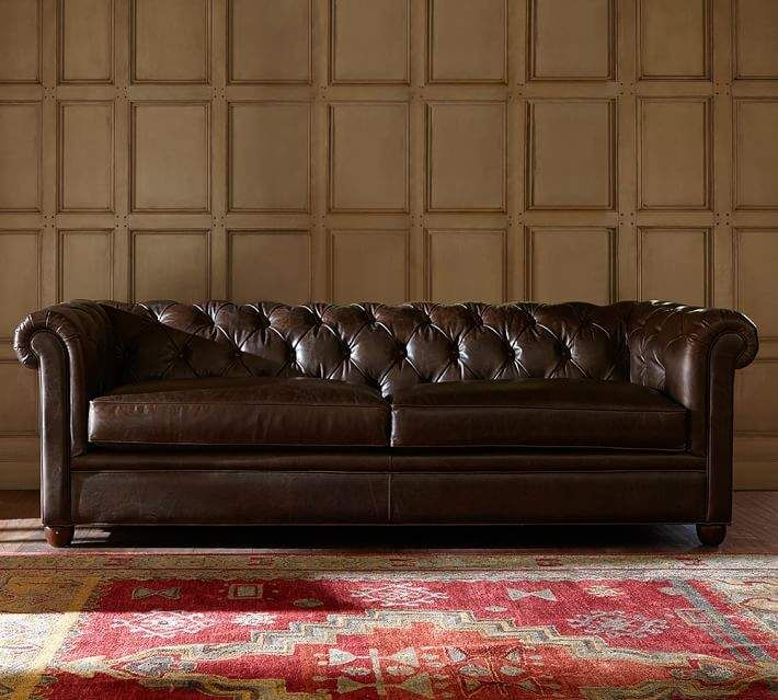 Chesterfield Leather Sofa In 2019 Furniture