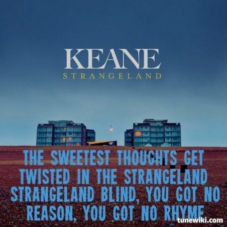 keane strangeland song keane strangeland song