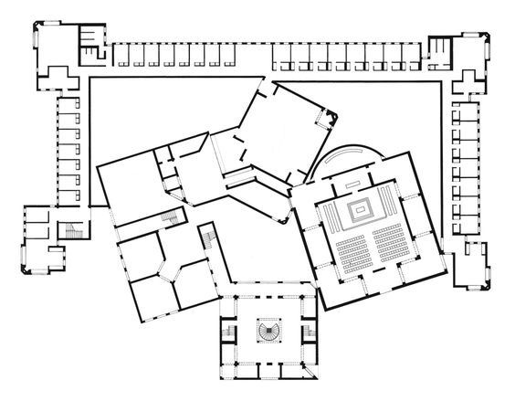 Louis Kahn, Dominican Motherhouse, Media, PA 1965-9 unbuilt | A ... Louis Kahn, Dominican Motherhouse, Media, PA 1965-9 unbuilt | A ...