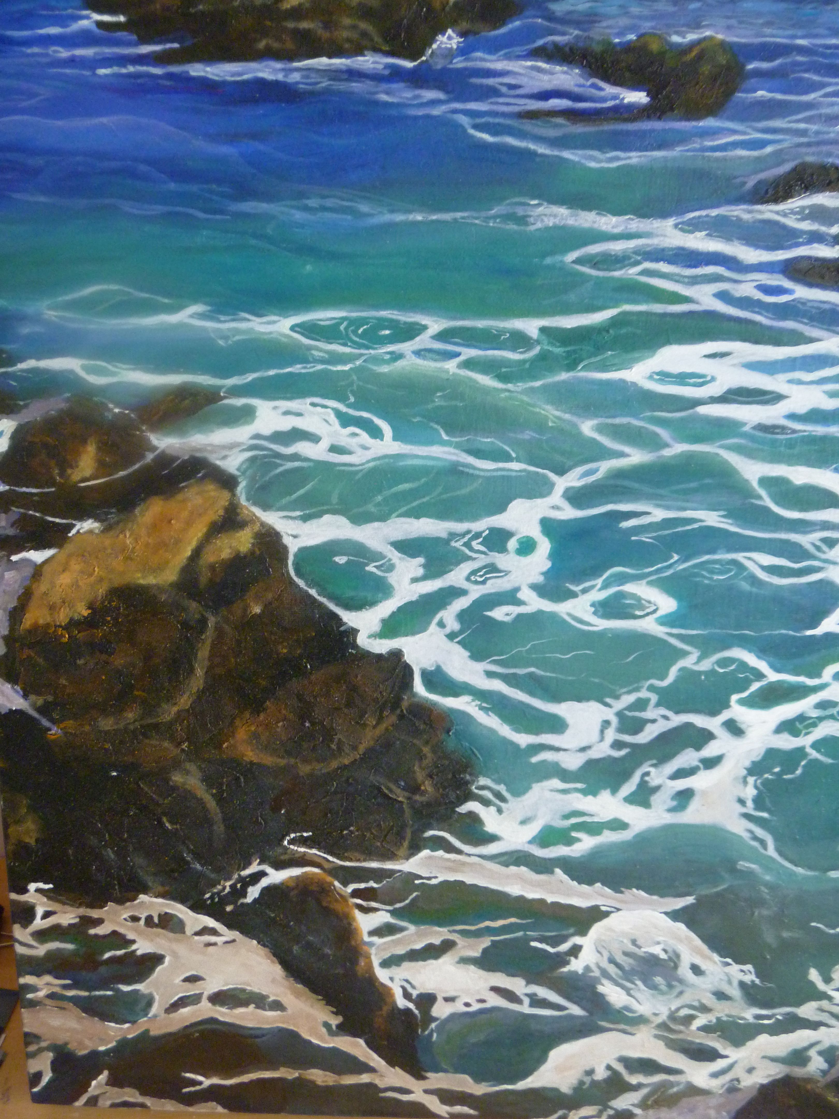 California dreaming Волны Watercolor ocean, Seascape paintings, Natural scenery California dreaming Волны Watercolor ocean, Seascape paintings, Natural scenery