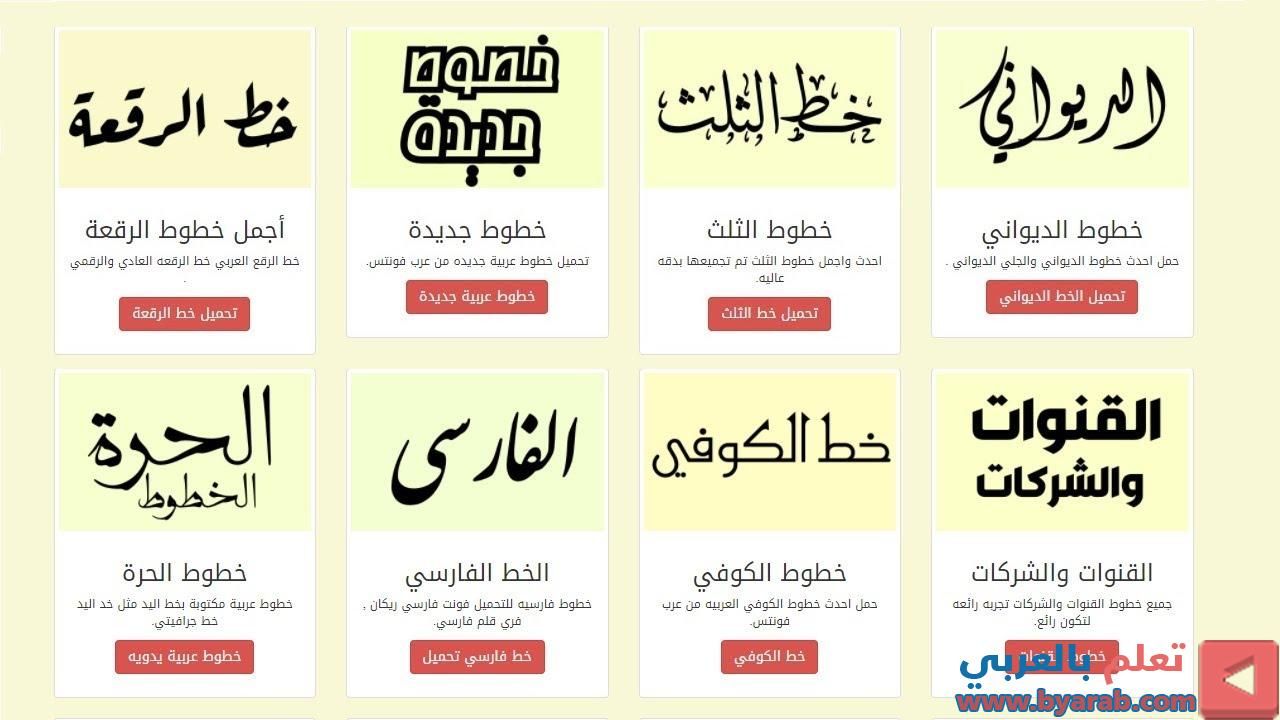 أكبر موقع خطوط عربية بالعالم والتحميل مجانا The Largest Arabic Fonts In The World And Free Do Powerpoint Templates Arabic Font Lull