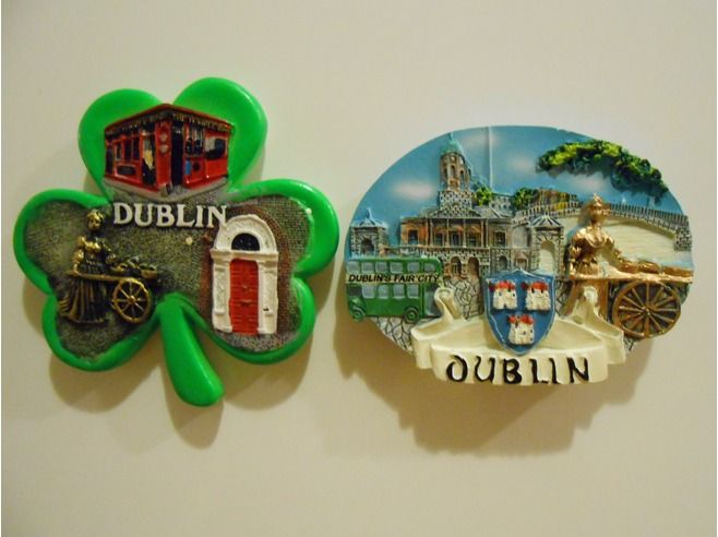 Souvenir Fridge Magnet Dublin Ireland