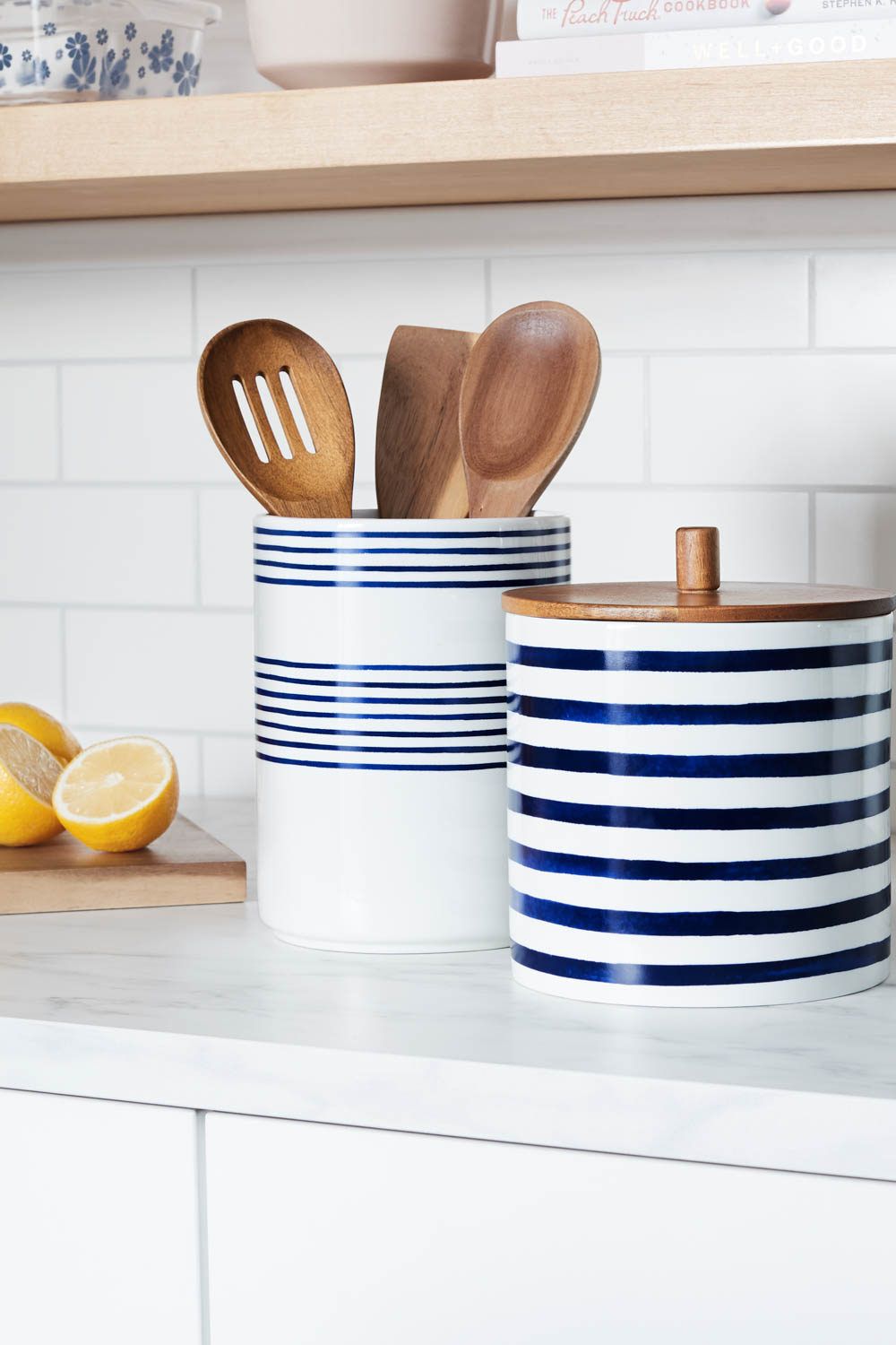 Kate Spade kitchen accessories in 2021 Kitchen accessories, Table linens, Kitchen pantry