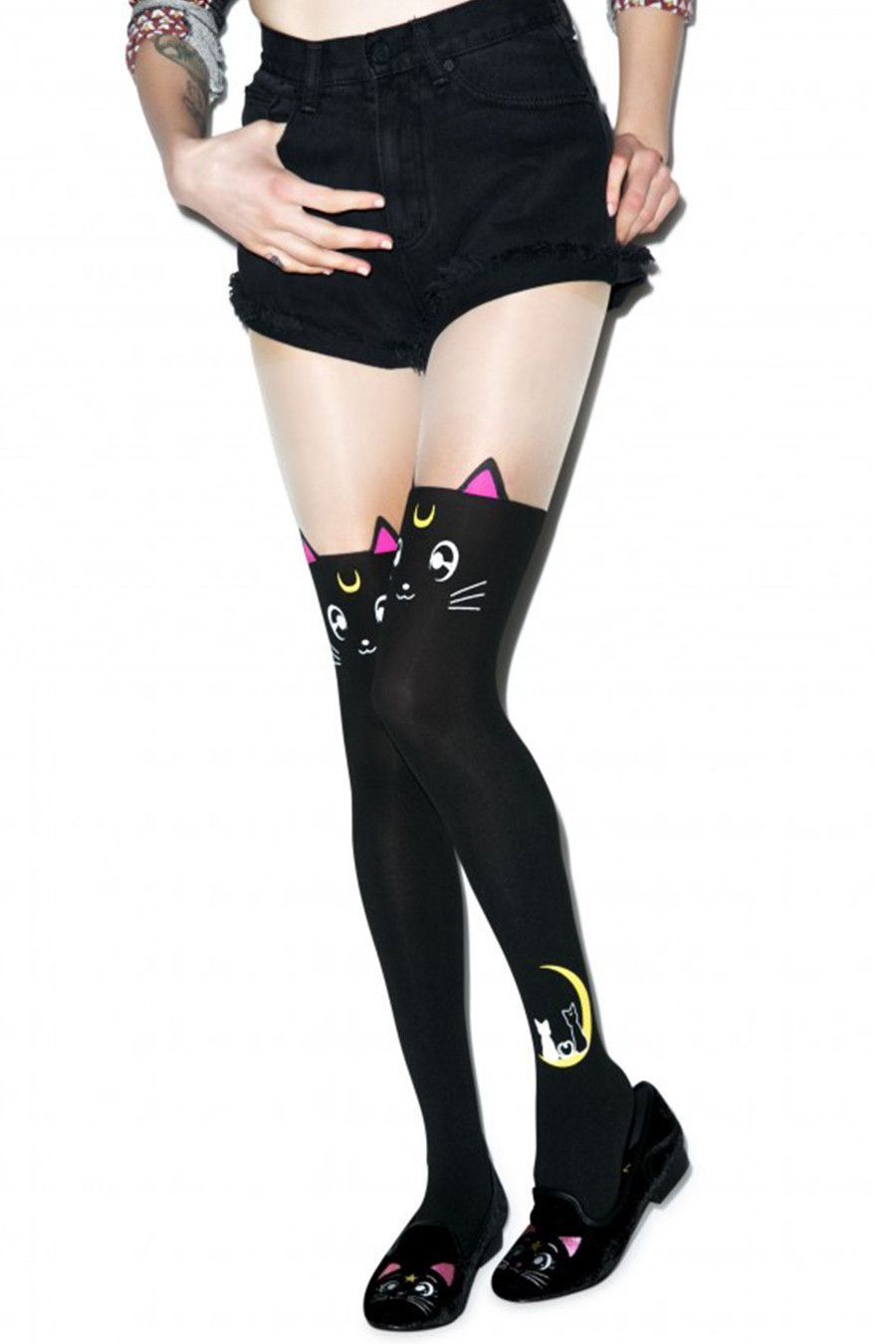 Sailor Moon Shoes Black Kitten Sailor Moon Shoes Black Kitten