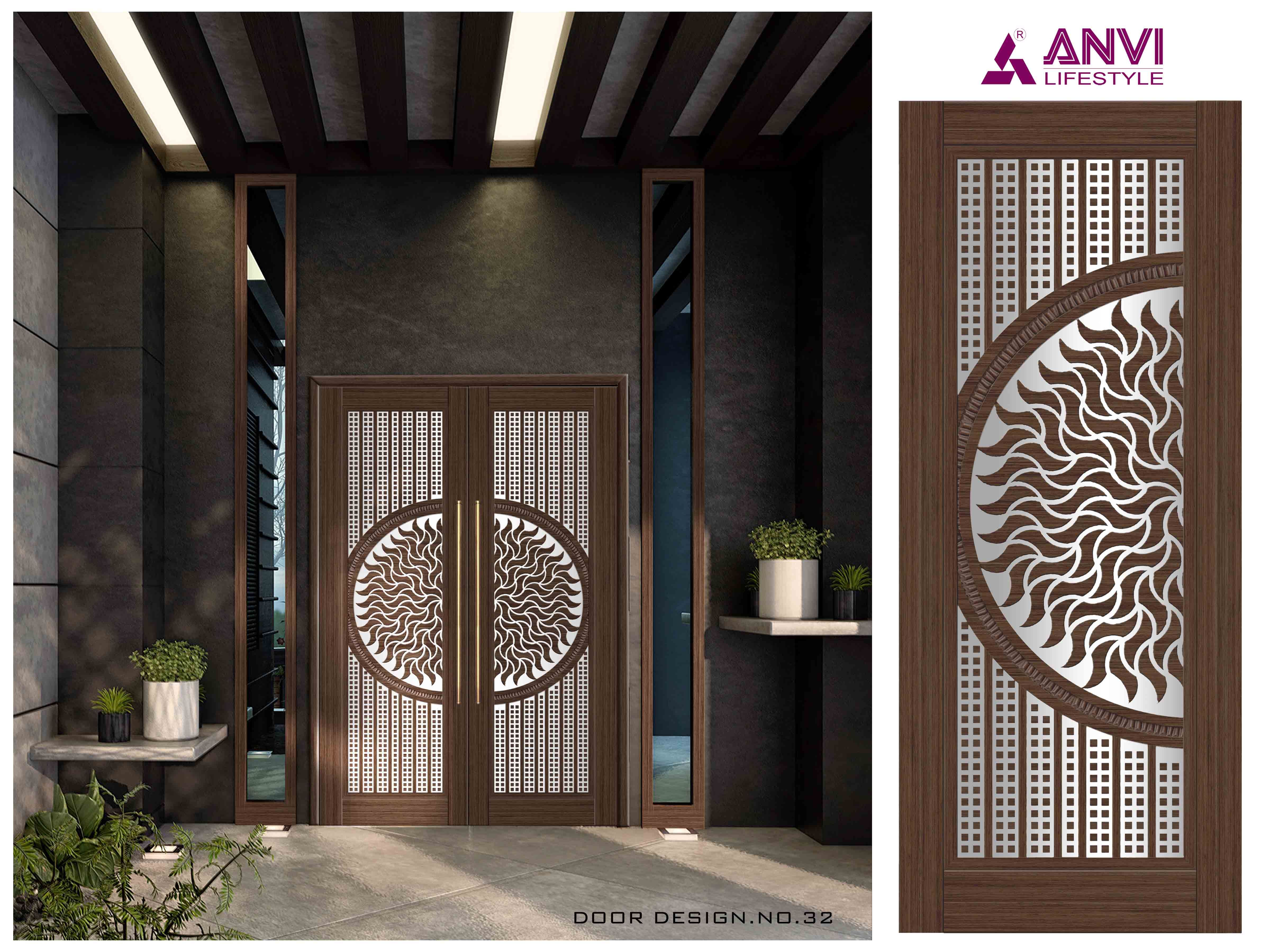 Luxury Door Made With Wood And Resin Classic Luxury Door Door Design Interior Door Design