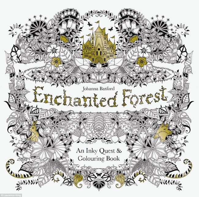 Enchanted Forest An Inky Quest Coloring Book Johanna Basford 9781780674889 TT