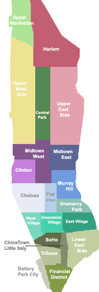 new york city neighborhood maps