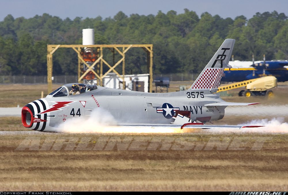 Explore Stunning Photos of North American FJ-4B Fury Aircraft