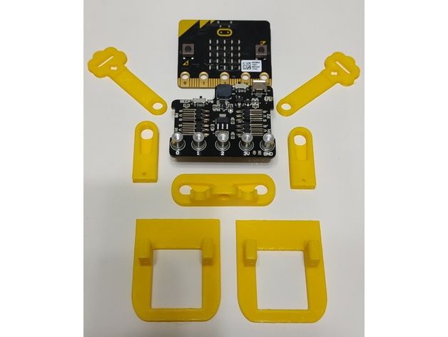 Shiun robot (Micro:bit Biped robot) by MasonChen