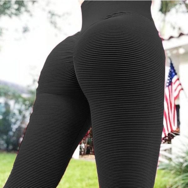 Jada - Leggings - black gray pants / S