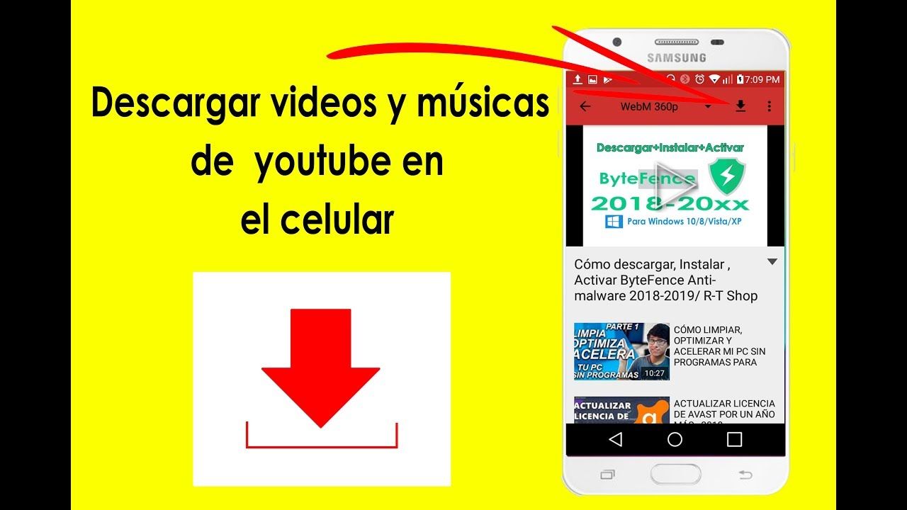 Cómo Descargar Videos Y Músicas De Youtube En El Celular Rápidamente Youtube Videos Pie Chart