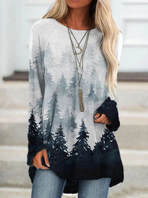 Gray Casual Crew Neck Sweatshirts &pullover - Gray Casual Crew Neck Sweatshirts &pullover -