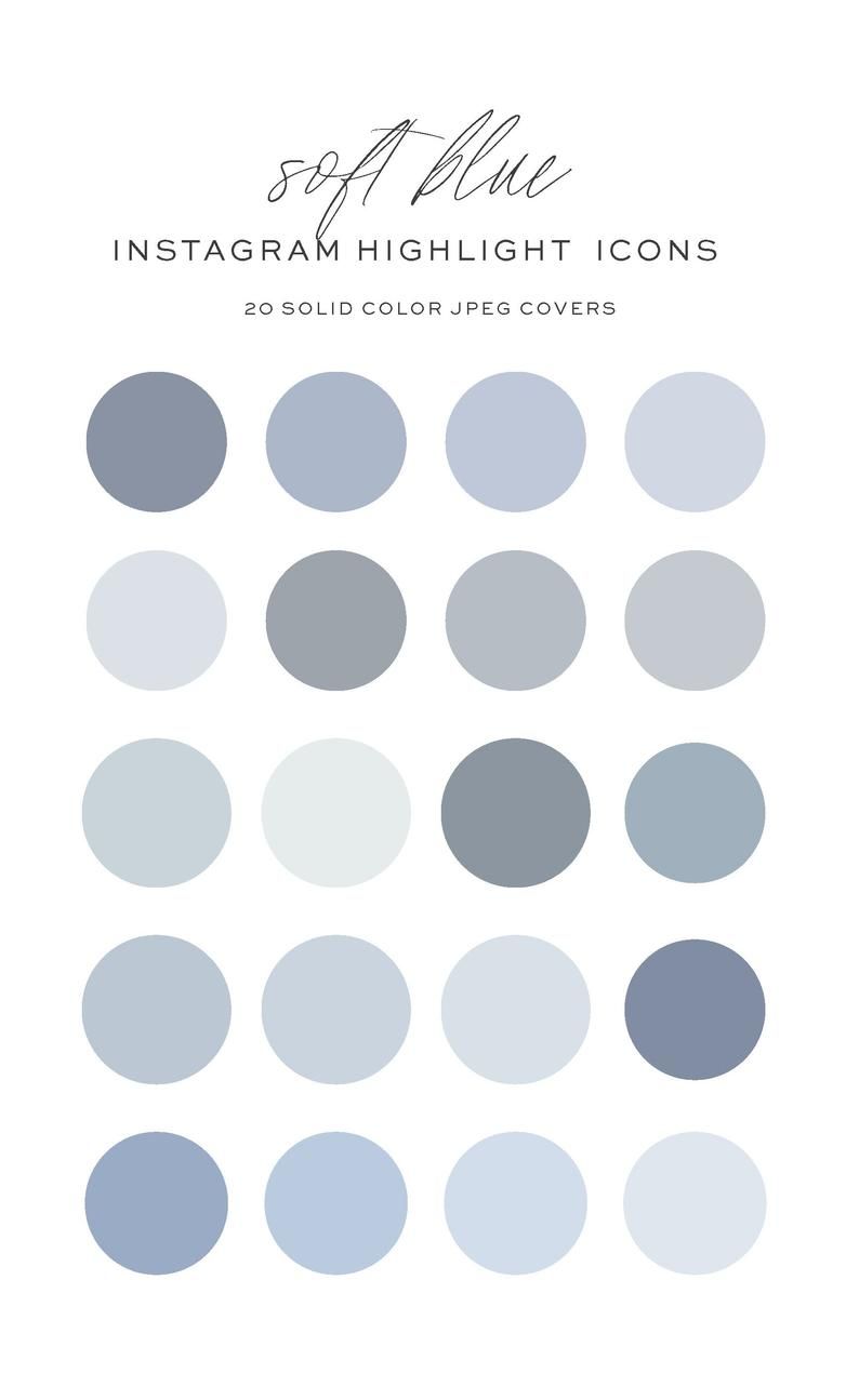 Light Blue IG Covers, Instagram Story Highlight Co Light Blue IG Covers, Instagram Story Highlight Co