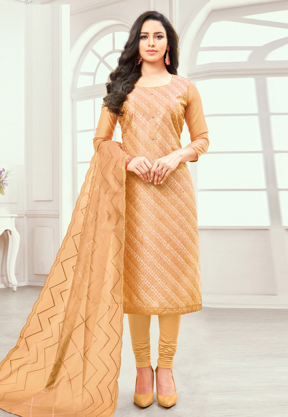 churidar material cloth