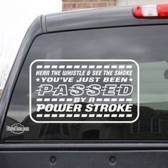 funny powerstroke stickers