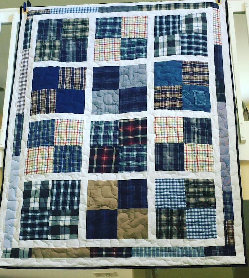 Man Quilt, Boy Quilts, Scrappy Quilts, Quilt For Men, Quilts Decor, Flannel Quilts, Plaid Quilt, Denim Quilts, Patch Quilt
