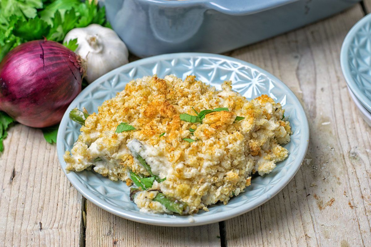 Mashed Cauliflower Green Bean Casserole Recipe Vegan Plant Based Mashed cauliflower Mashed Cauliflower Green Bean Casserole Recipe Vegan Plant Based Mashed cauliflower