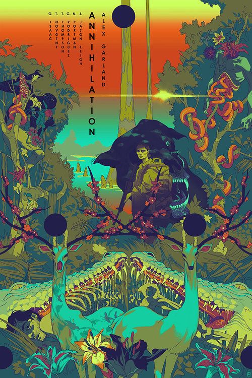 Annihilation (2018)(Regular) by Tomer Hanuka (500x700) #filmposterdesign