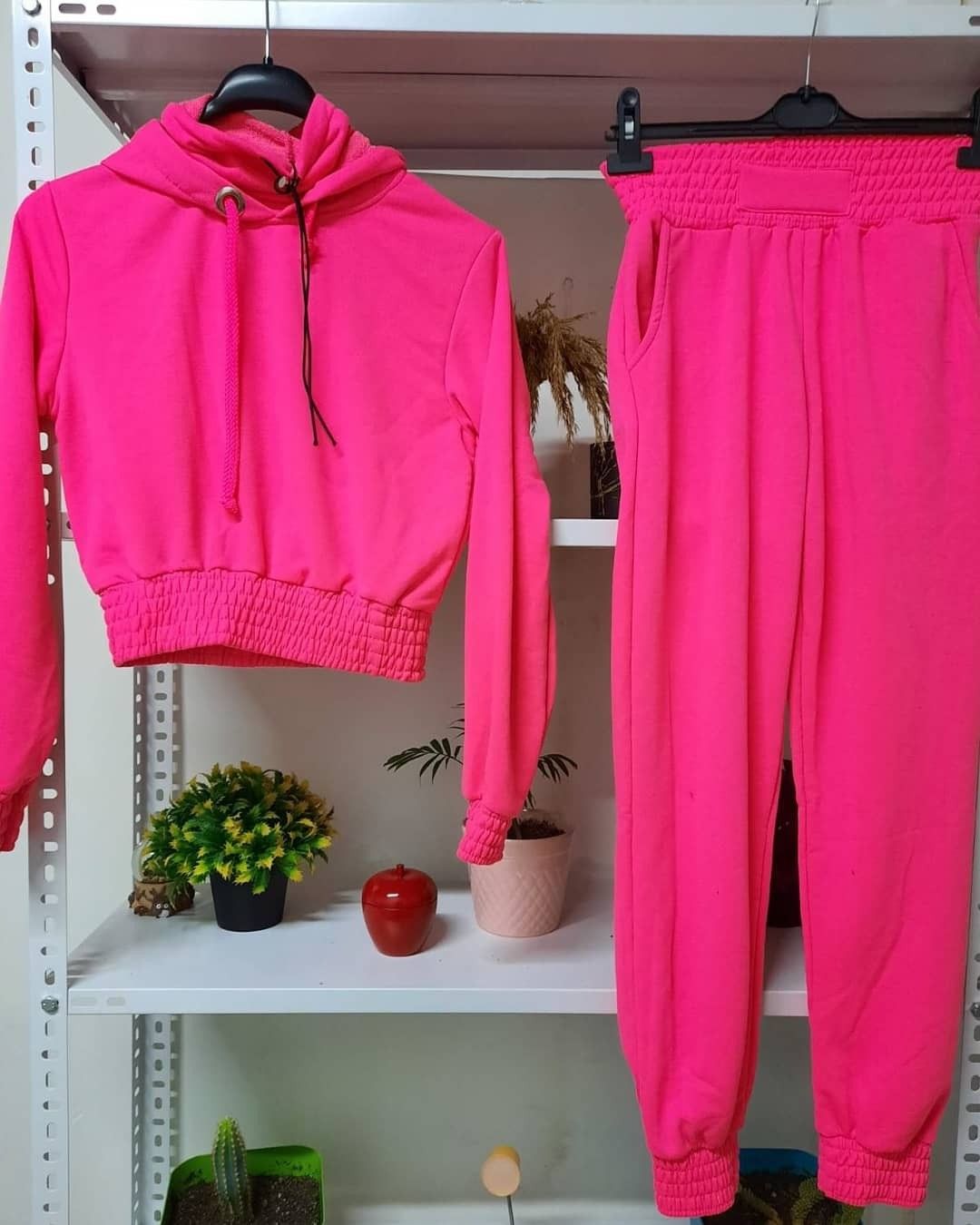 Pembe Esofman Takimi Giyim Pembe Butik