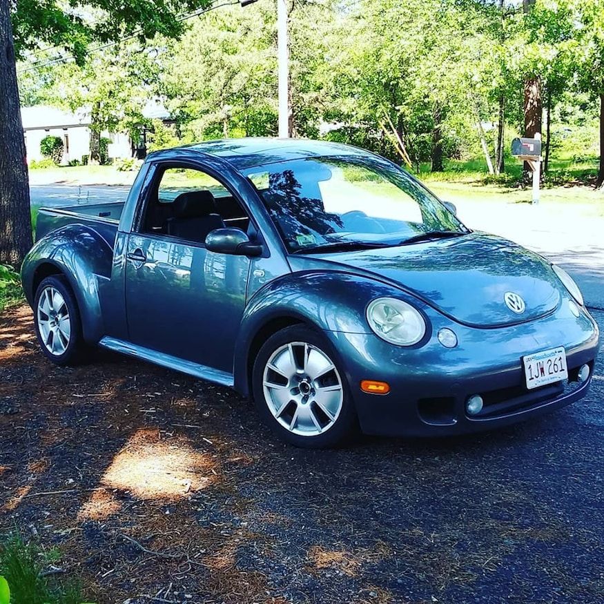 This VW Beetle Pickup Is Way Cooler than It Has Any Right to Be Vw Pickup Truck, Classic Pickup Trucks, Chevy Trucks, Cars Trucks, Pickup Camper, Big Trucks, Vintage Pickup Trucks, Vw Camper, Lifted Trucks