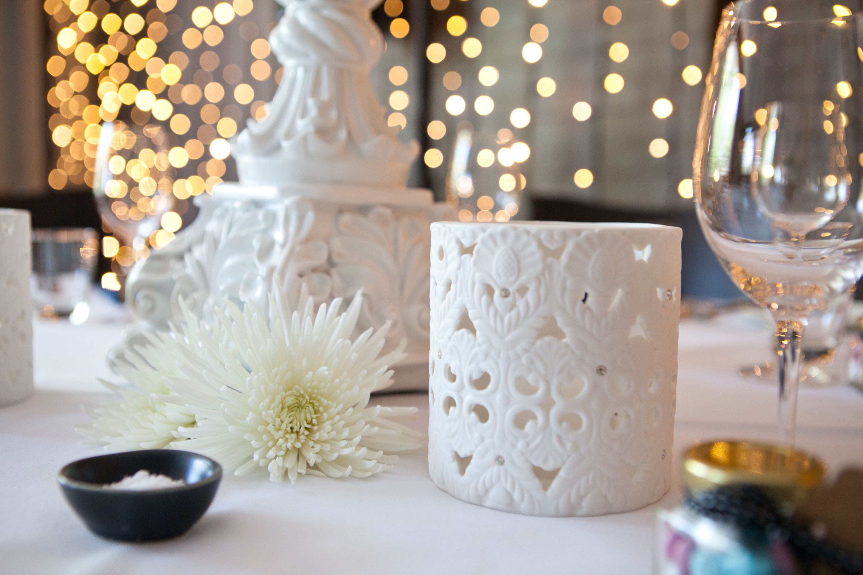 Table Styling Incorporated With The Fine Dining