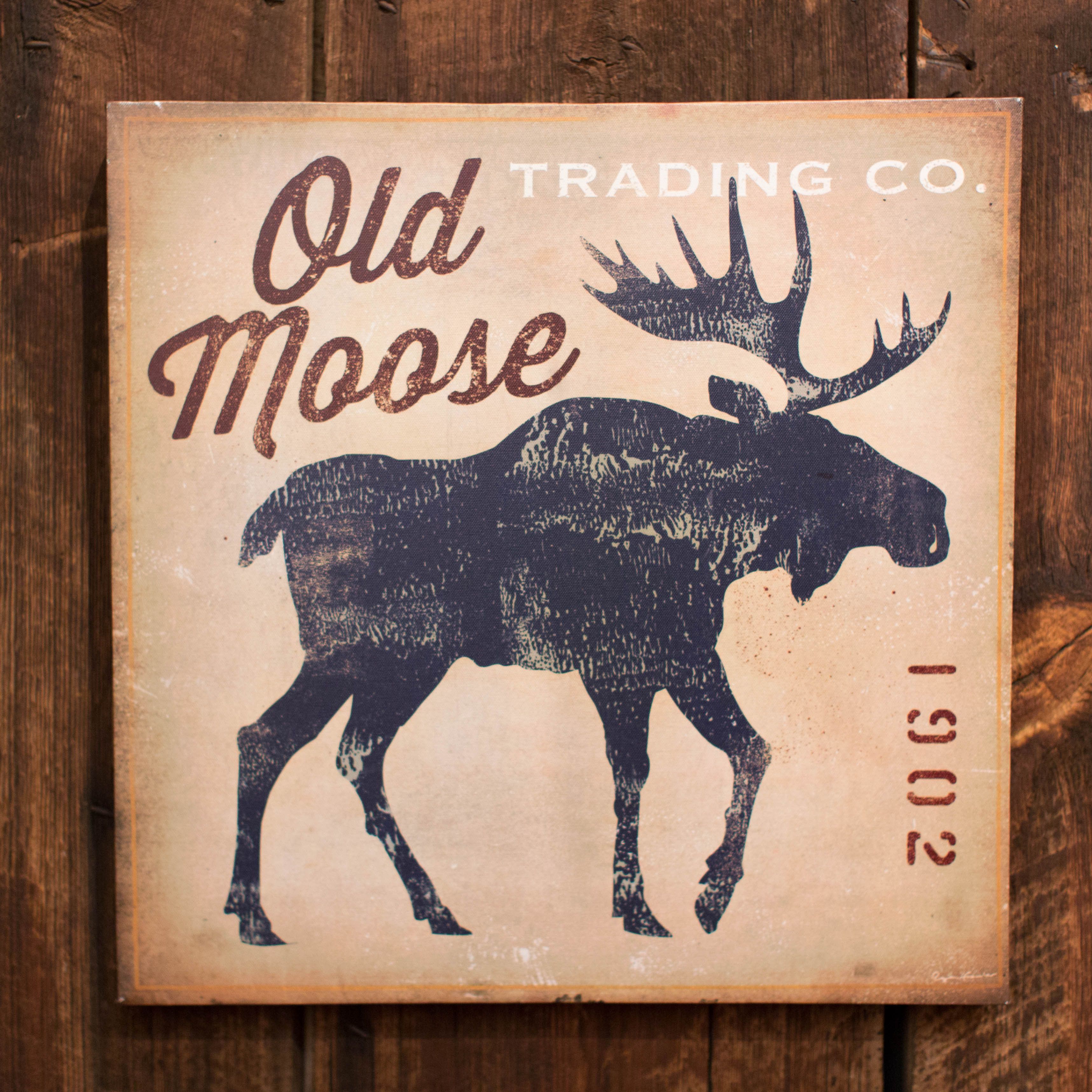 Bear Wall Art Decor Canvas Home Rustic Wildlife Print Picture Lodge Cabin New