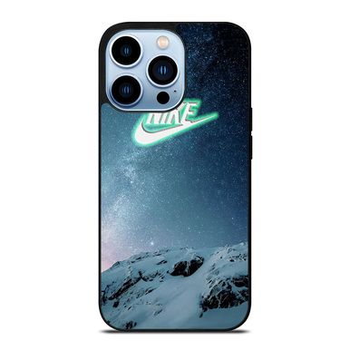 NIKE LOGO GALAXY iPhone 13 Pro Max Case Tv Remote, Remote Control, Silicone Rubber, Rubber Case, Apple Tv, Nike Logo, Apple Iphone, Print Quality, Max