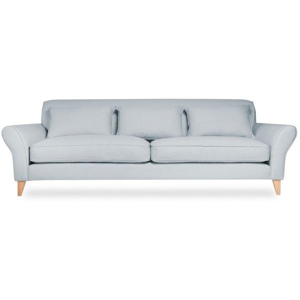Conran 3 Seat Leather Or Fabric Ellipse Sofa 4 A Seater Leather Or Fabric Ellipse Sofa