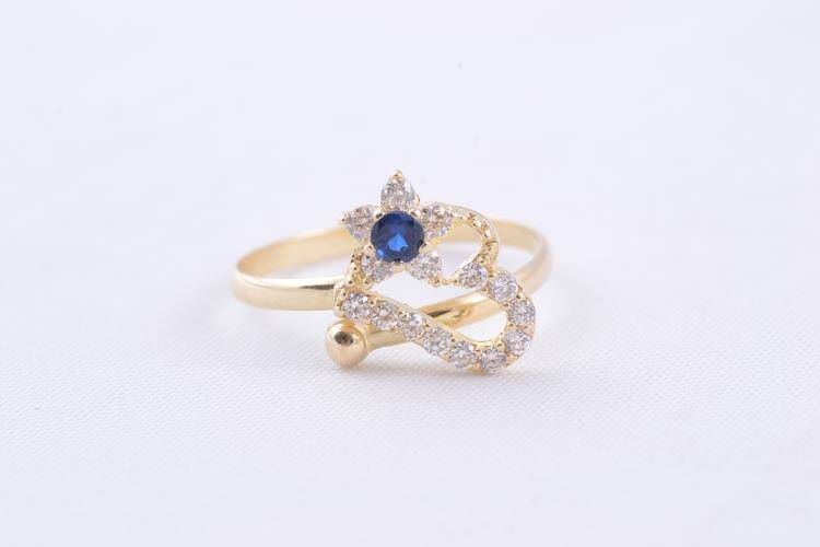 Inele din aur cadou deosebit bijuterie inimioara Sapphire Ring, Rings, Dress, How To Wear, Jewelry, Dresses, Jewlery, Jewerly, Ring